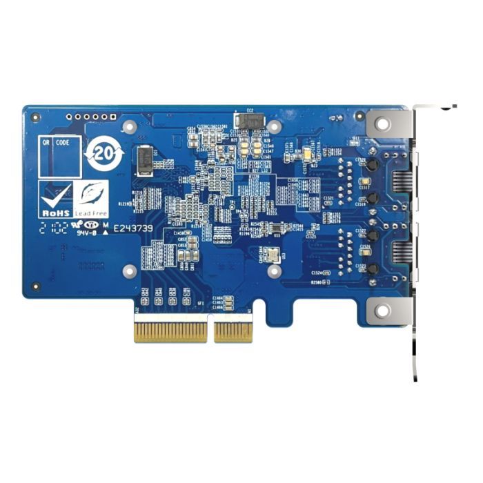 Мережева карта 2x10GbE PCIe Gen3 x4 X710 QNap (QXG-10G2T-X710) зображення 7