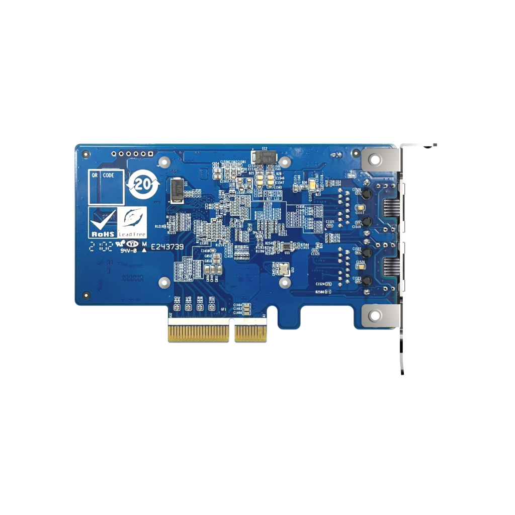Мережева карта 2x10GbE PCIe Gen3 x4 X710 QNap (QXG-10G2T-X710) зображення 7