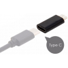Переходник Lapara Micro USB Male to USB 3.1 Type-C Female black (LA-MaleMicroUSB-TypeC-Female black) изображение 2