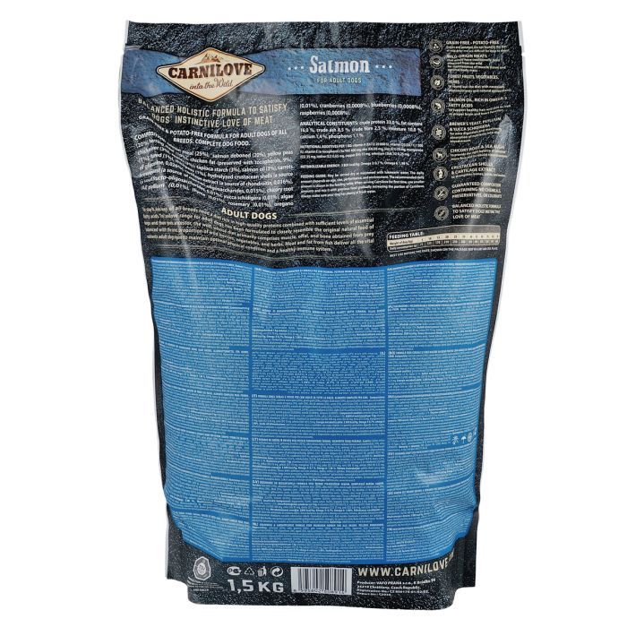 Сухий корм для собак Carnilove Adult Salmon 1.5 кг (8595602508914) зображення 2