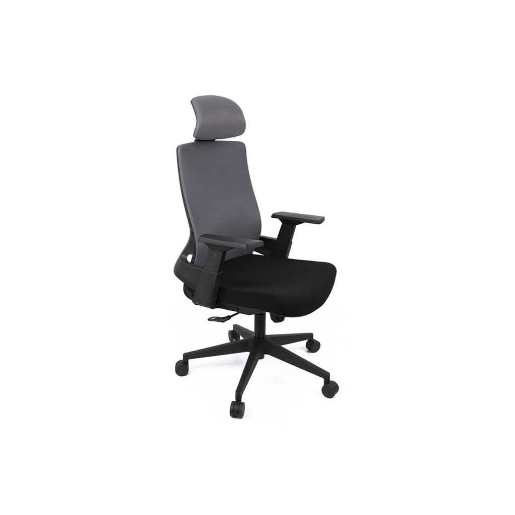 Офисное кресло Аклас Наос TILT Серый (Серый/Серый) (10055395) изображение 6