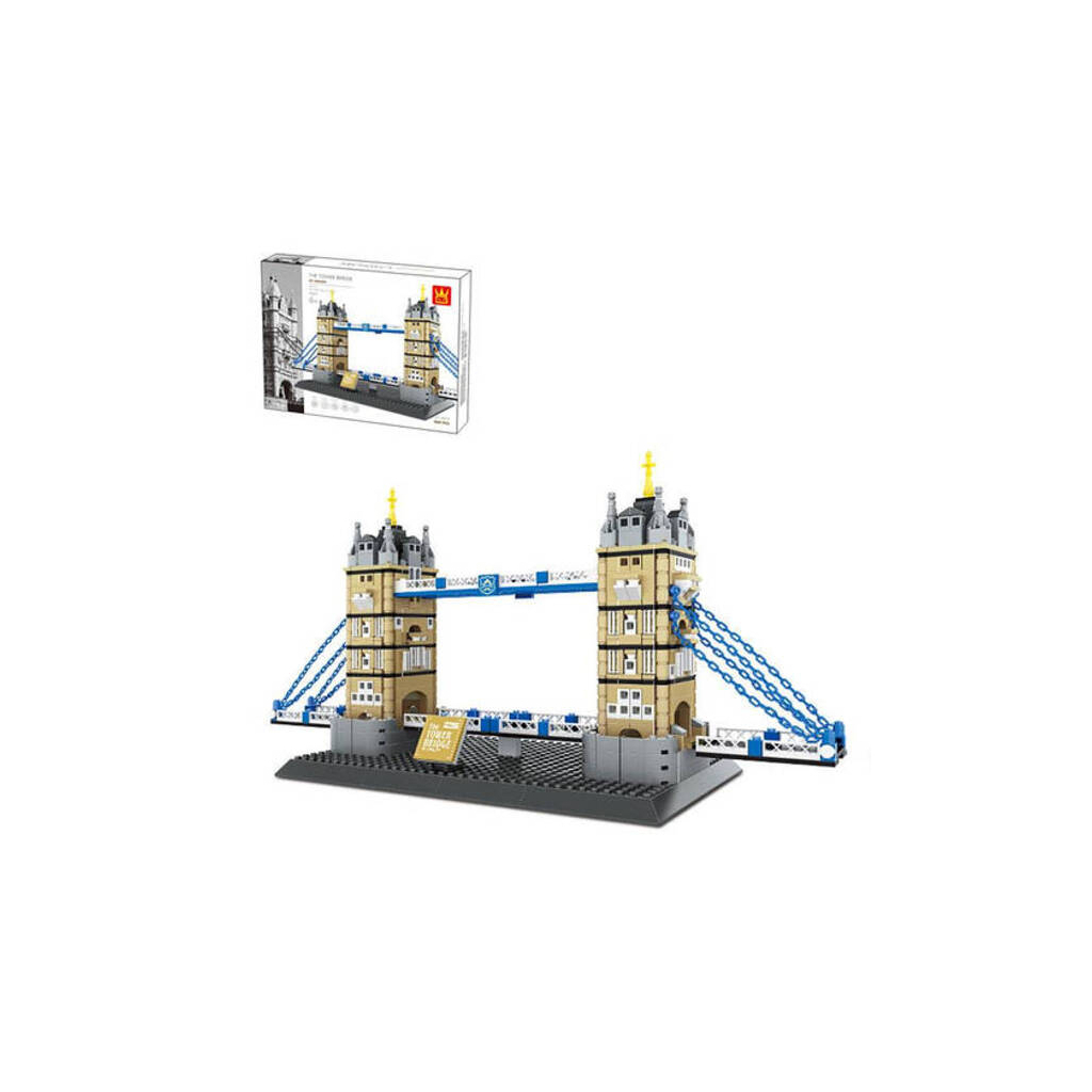 Конструктор Wange Тауерський міст, Лондон, Англія (WNG-Tower-Bridge) зображення 2