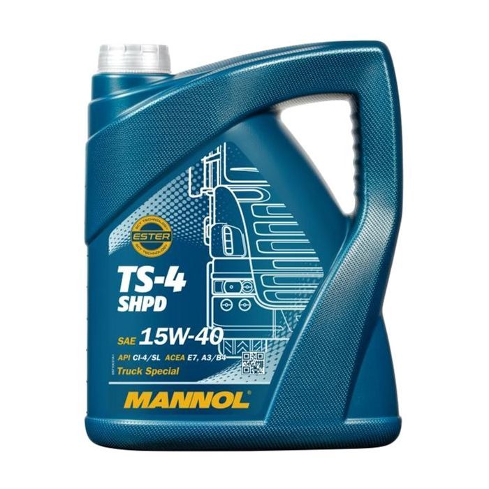 Моторное масло Mannol TS-4 EXTRA SHPD 5л 15W-40 (MN7104-5)