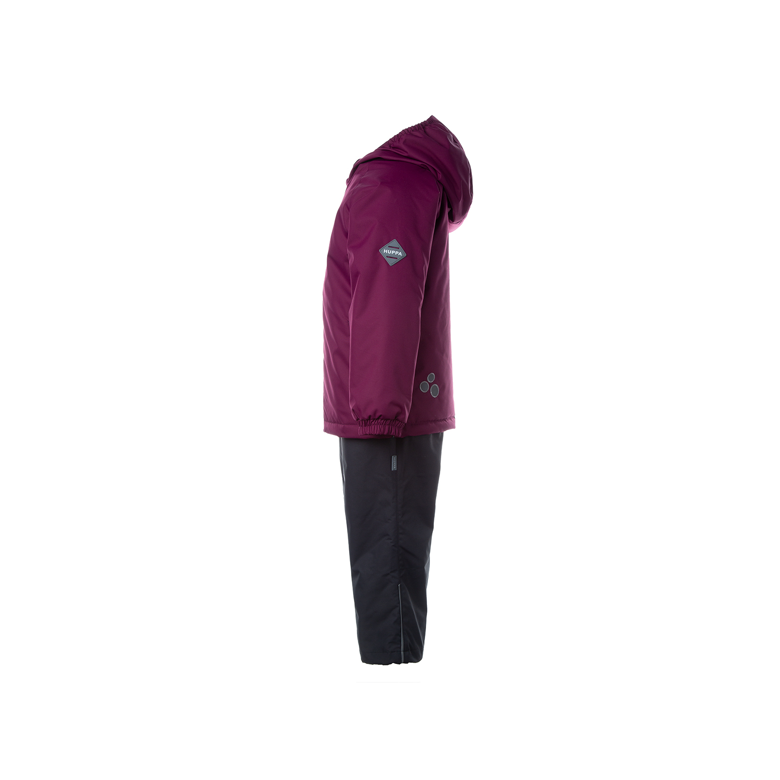 Комплект верхней одежды Huppa REX 45080014 бордовый/тёмно-серый 104 (4741468877068) изображение 3