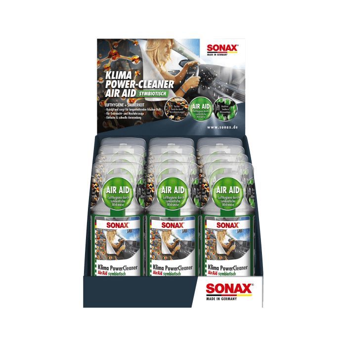 Автомобильный очиститель Sonax Klima Power Cleaner AirAid symbiotisch Thekendisplay 100 мл (323100) изображение 6