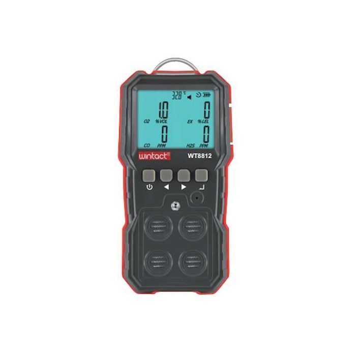 Газоанализатор Wintact 4-в-1 O2, CO, H2S, горючий газ (WT8812)