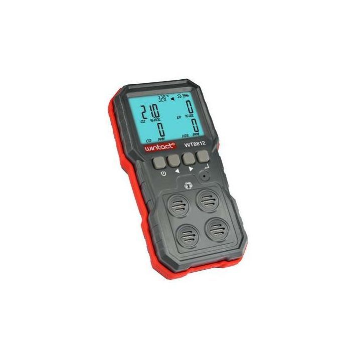 Газоанализатор Wintact 4-в-1 O2, CO, H2S, горючий газ (WT8812) изображение 3