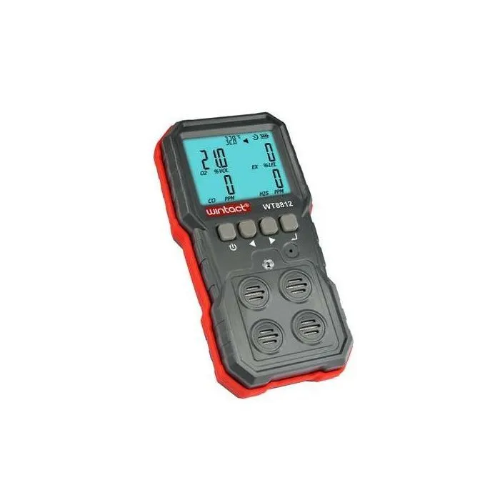 Газоаналізатор Wintact 4-в-1 O2, CO, H2S, горючий газ (WT8812) зображення 3