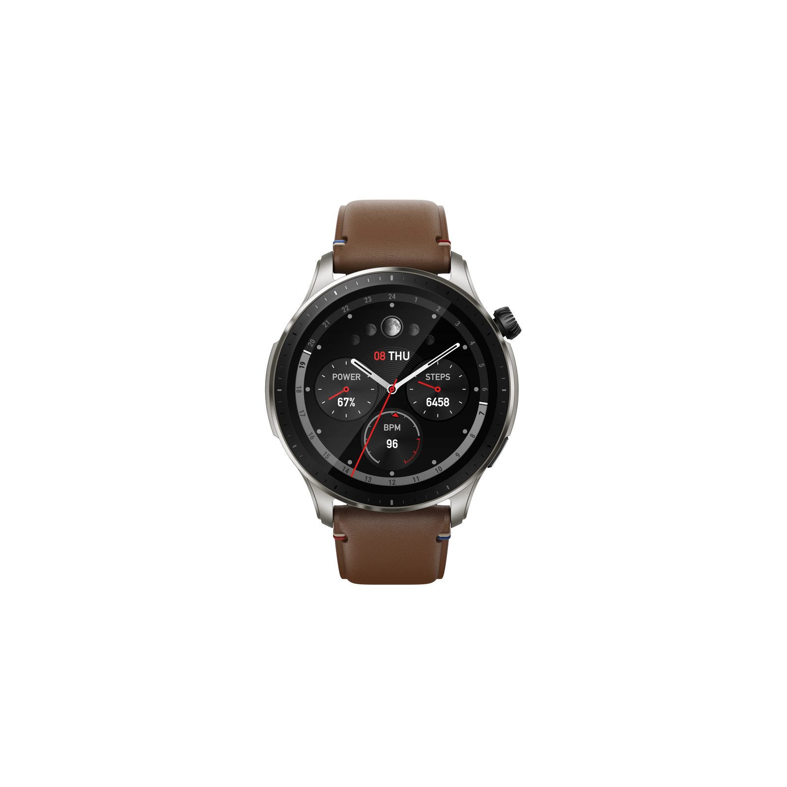 Смарт-годинник Amazfit GTR 4 Vintage Brown Leather (955545) зображення 2