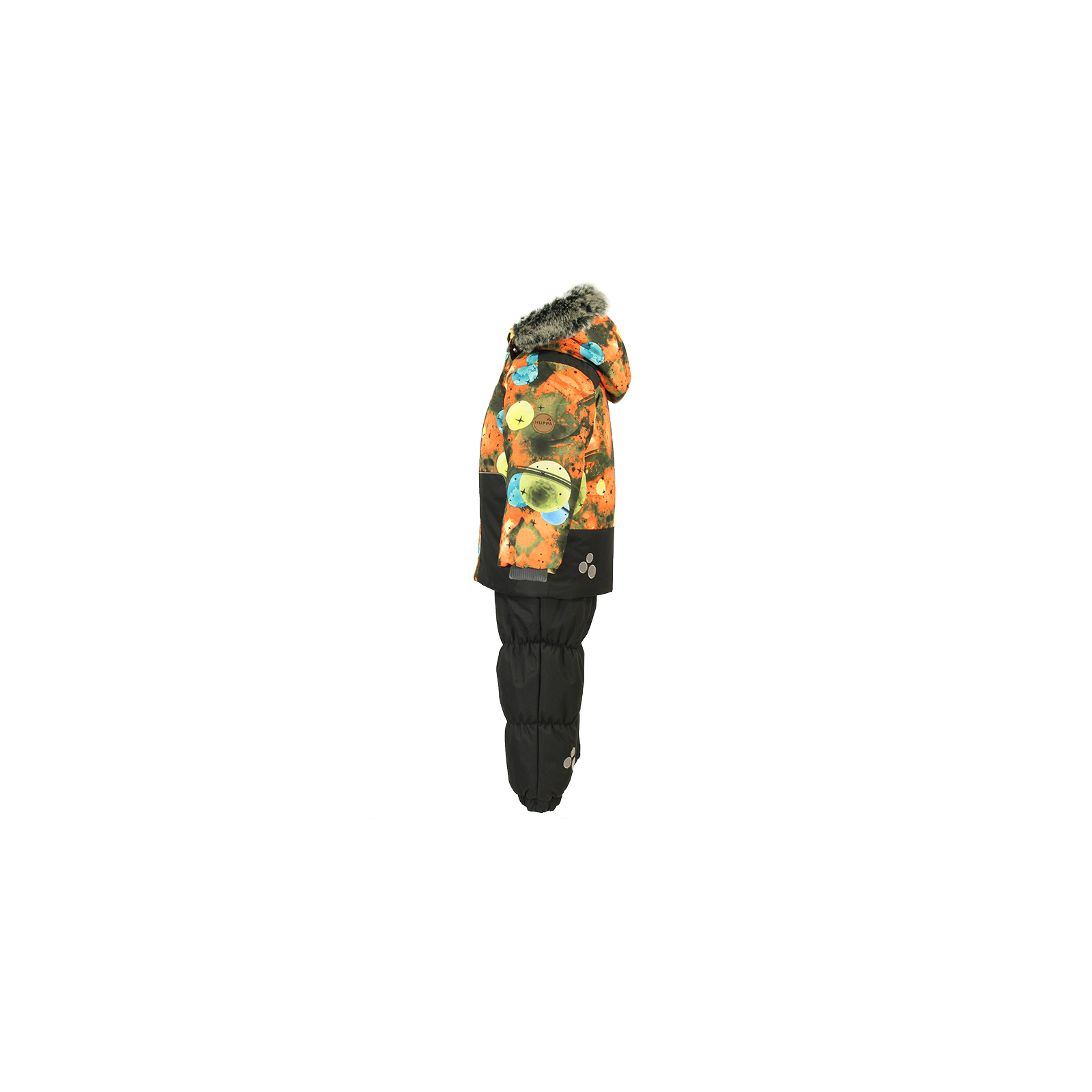Комплект верхней одежды Huppa RUSSEL 45050030 оранжевый с принтом/чёрный 104 (4741468732145) изображение 3