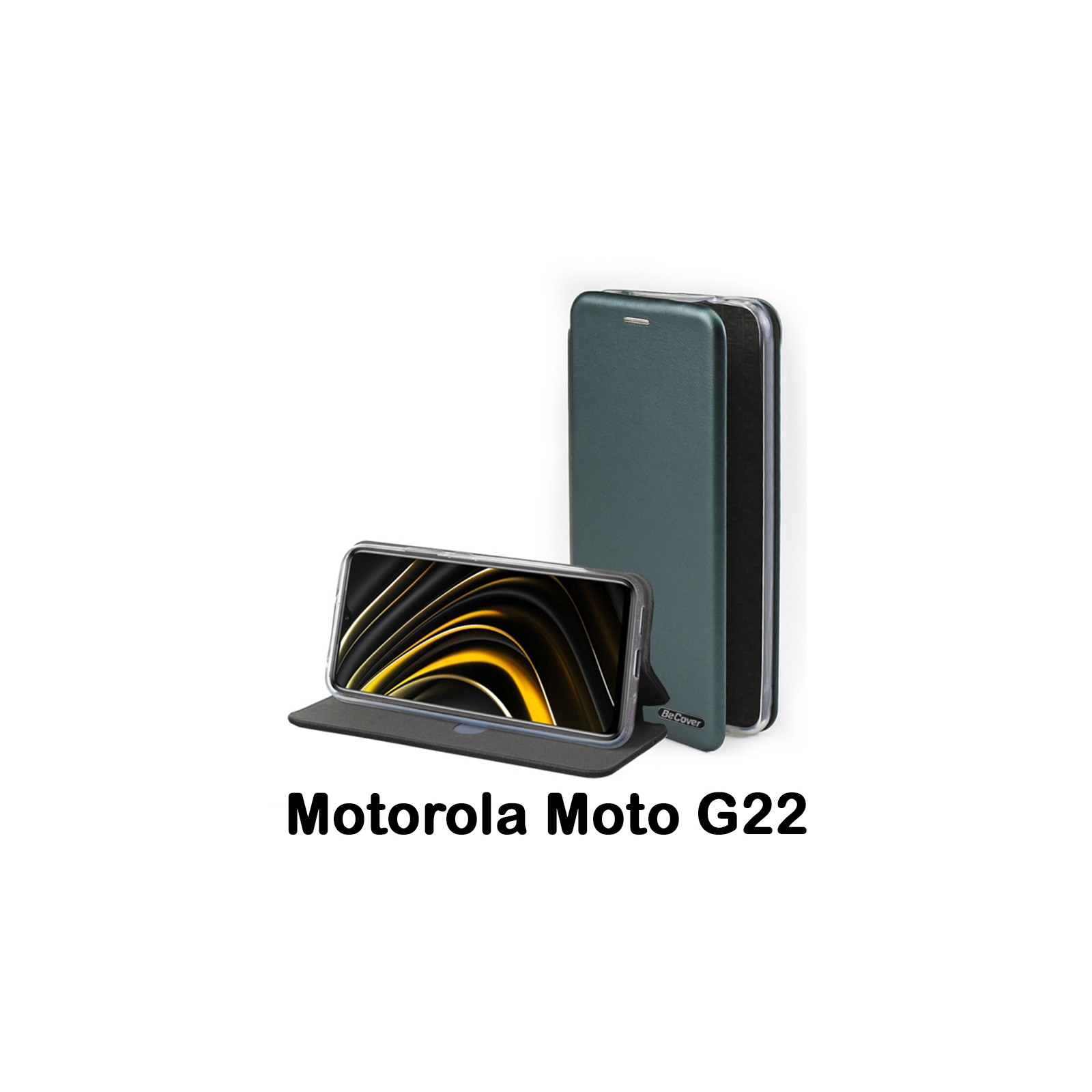 Чехол для мобильного телефона BeCover Exclusive Motorola Moto G22 Dark Green (707910)