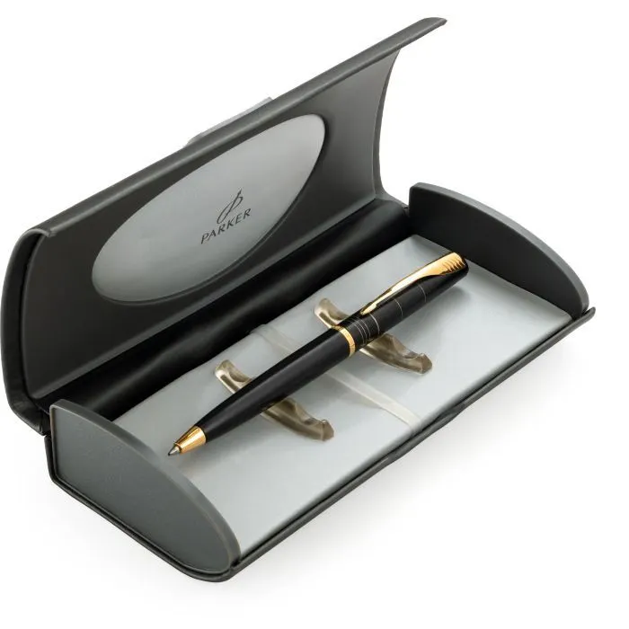 Ручка кулькова Parker P РШ Latitude K45Ч Silky Black GT чорний (K45Ч) зображення 3