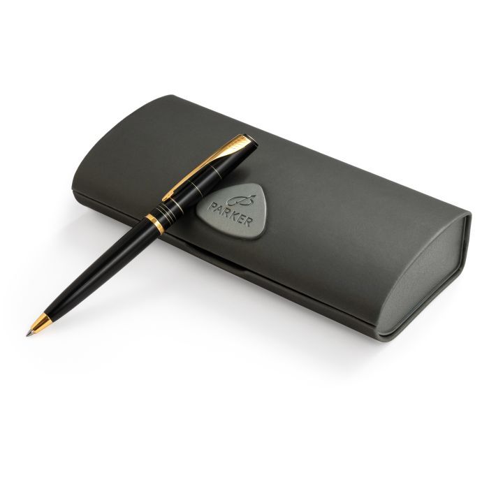 Ручка шариковая Parker P РШ Latitude K45Ч Silky Black GT черны (K45Ч) изображение 4