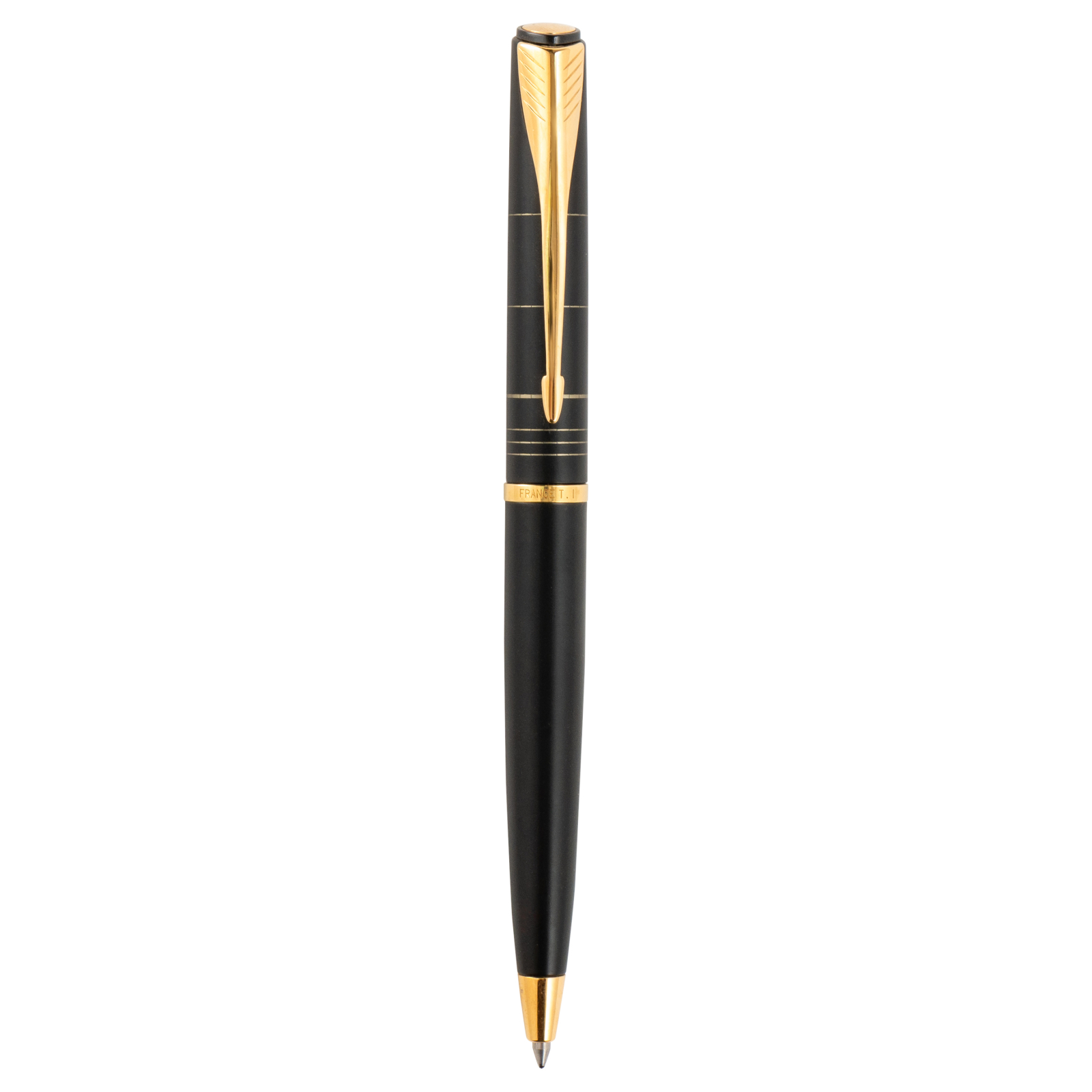 Ручка шариковая Parker P РШ Latitude K45Ч Silky Black GT черны (K45Ч)