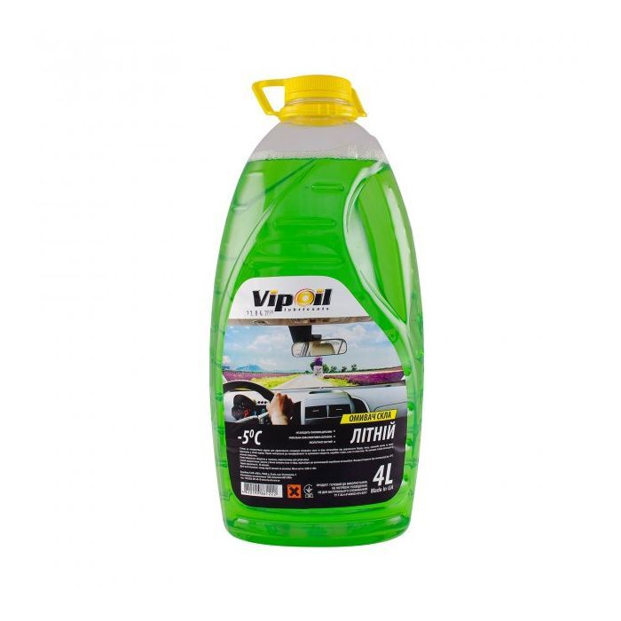 Омивач автомобільний VIPOIL Яблуко 4л (0359867)