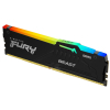 Модуль пам'яті для комп'ютера DDR5 16GB 4800 MHz FURY Beast RGB Kingston Fury (ex.HyperX) (KF548C38BBA-16) зображення 2
