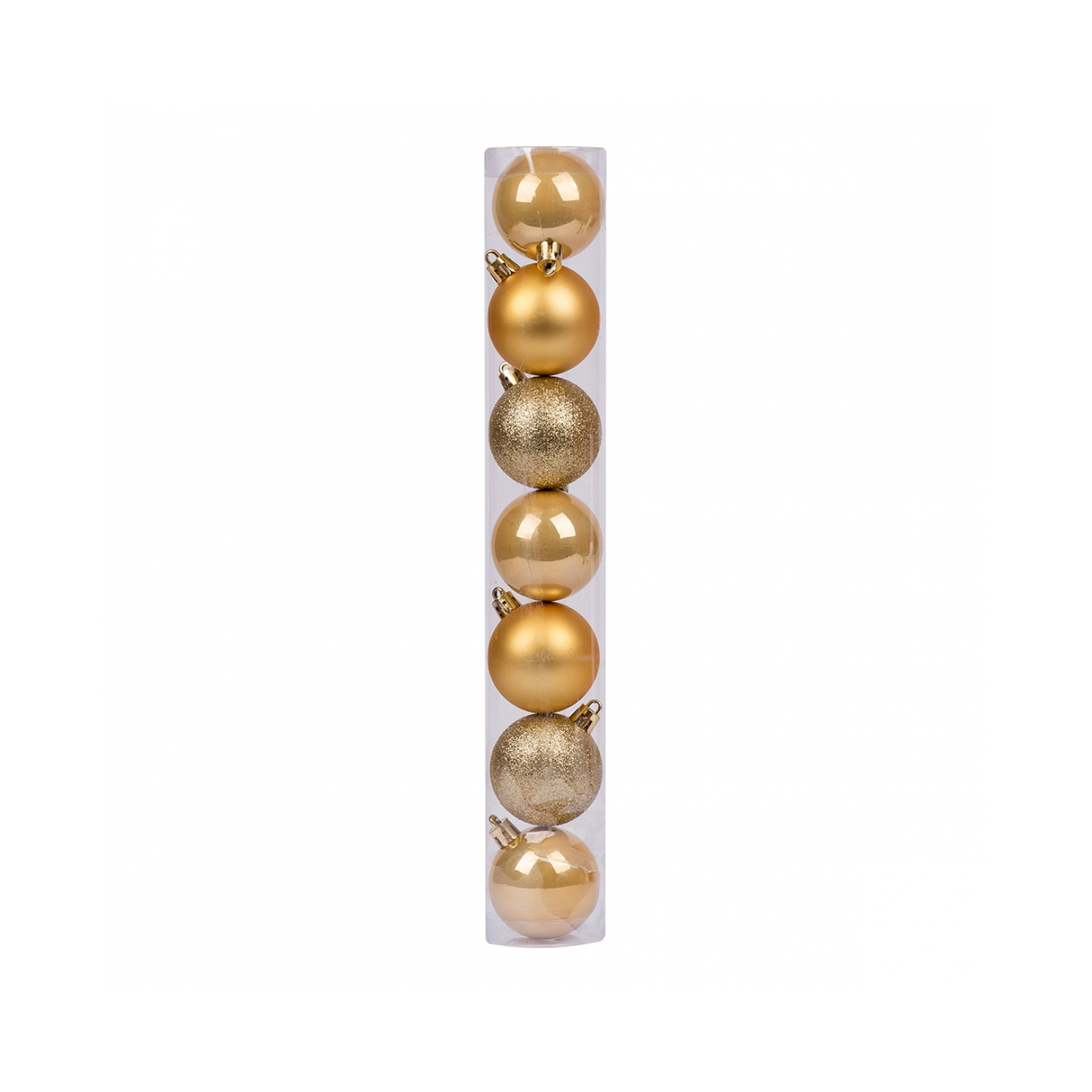 Елочная игрушка Novogod`ko 7 шт золото 4 см (974012)