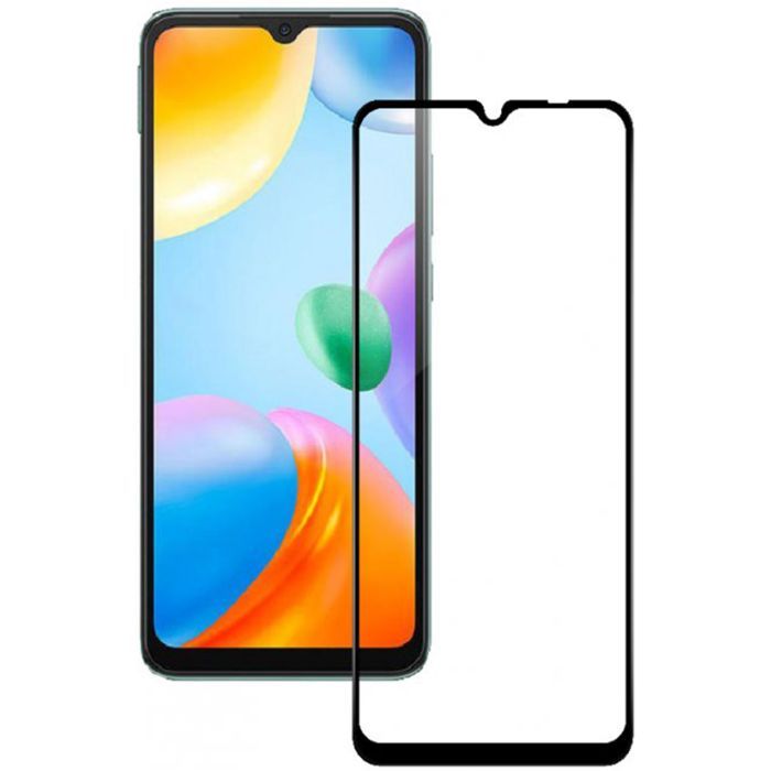 Стекло защитное Drobak Xiaomi Redmi 10C (Black) (444439)