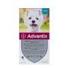 Краплі для тварин Bayer Адвантікс від заражень екто паразитами для собак 4-10 кг 4/1.0 мл (4007221047230) зображення 2