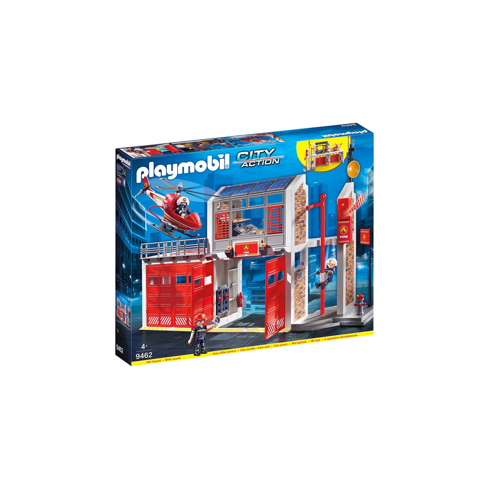 Конструктор Playmobil City action Пожарная станция (9462)