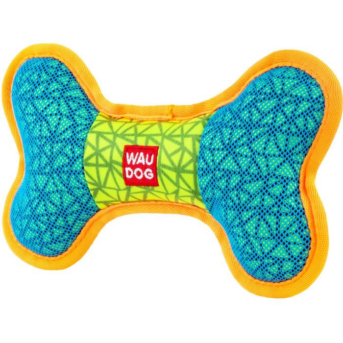 Игрушка для собак WAUDOG Fun Кость 20х12 см голубая (62082) изображение 2