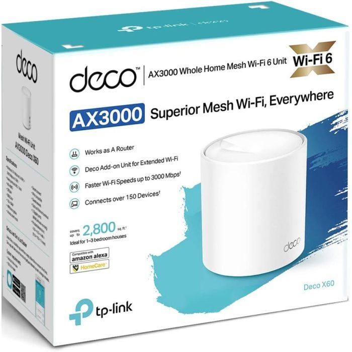 Точка доступа Wi-Fi TP-Link DECO-X60-1-PACK изображение 3