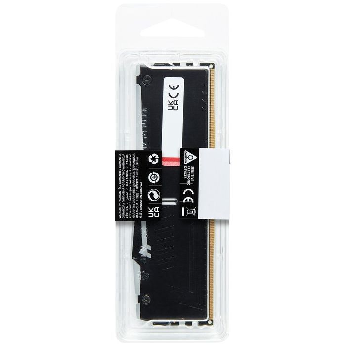 Модуль памяти для компьютера DDR5 16GB 5600 MHz FURY Beast RGB Kingston Fury (ex.HyperX) (KF556C40BBA-16) изображение 6