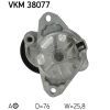 Натягувач ременя з роликом SKF VKM 38077 зображення 2