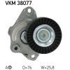 Натягувач ременя з роликом SKF VKM 38077