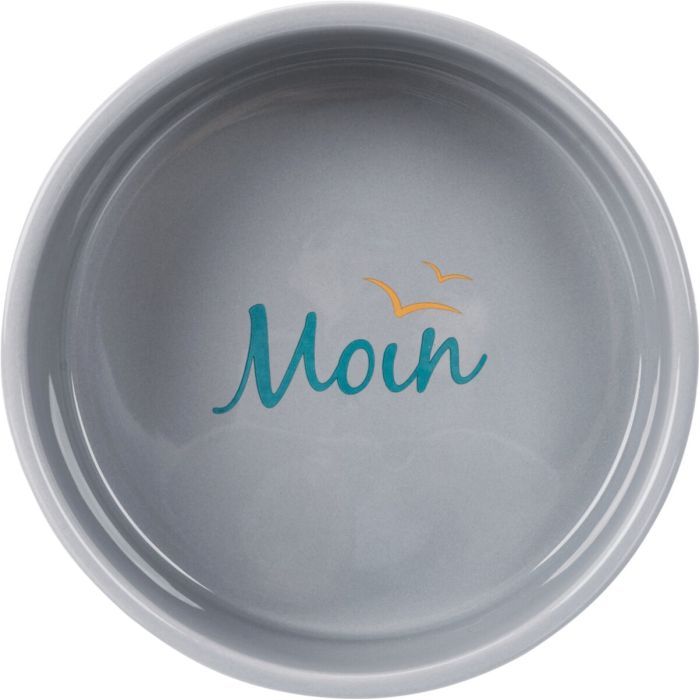 Посуда для собак Trixie Миска керамическая BE NORDIC 1.4 л/20 см (серая) (4011905243559) изображение 3