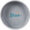 Посуда для собак Trixie Миска керамическая BE NORDIC 1.4 л/20 см (серая) (4011905243559) изображение 3