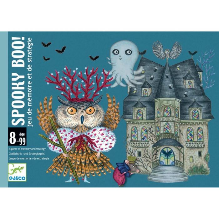 Настольная игра Djeco Ужасный Бу (Spooky Boo!) (DJ05098)