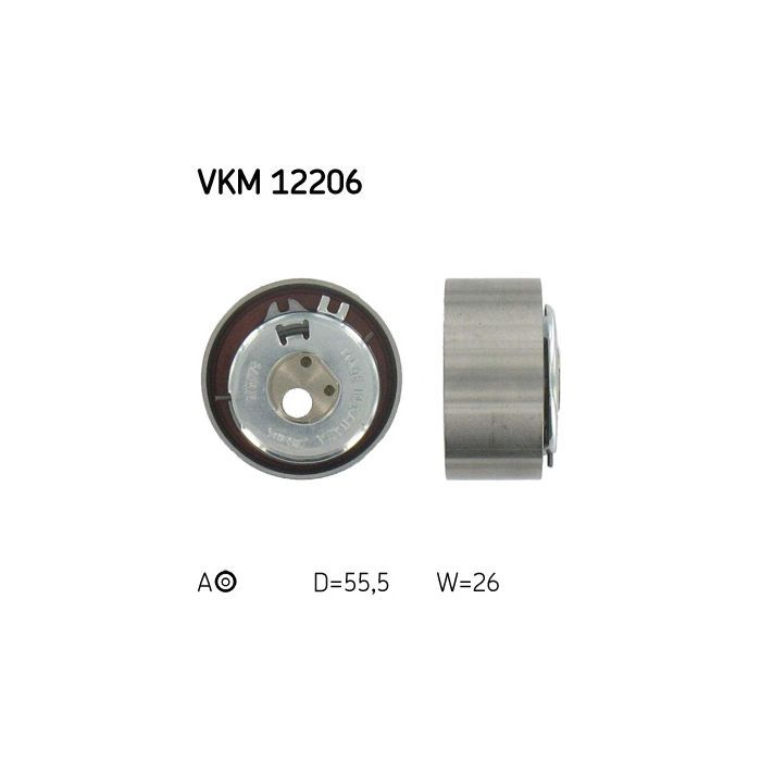 Ролик натяжителя ремня SKF VKM 12206