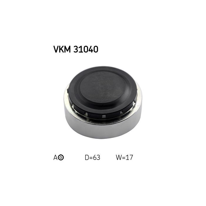 Ролик натяжителя ремня SKF VKM 31040 изображение 2