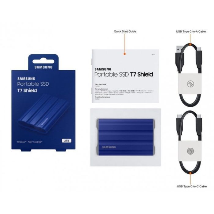 Накопичувач SSD USB 3.2 2TB T7 Shield Samsung (MU-PE2T0S/EU) зображення 4