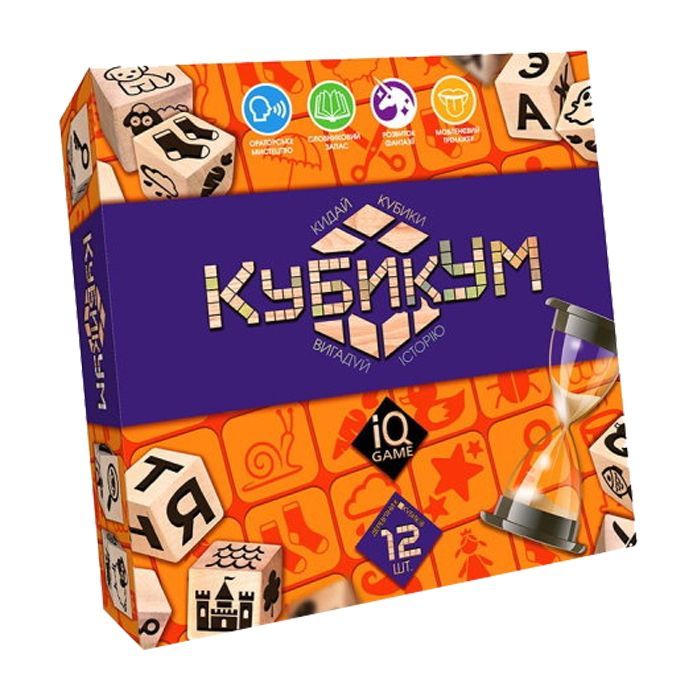 Настольная игра Danko Toys КубикУм, украинский (G-KU-01U)