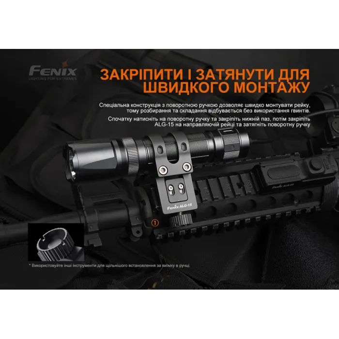 Крепление для фонаря Fenix ALG-15 изображение 7