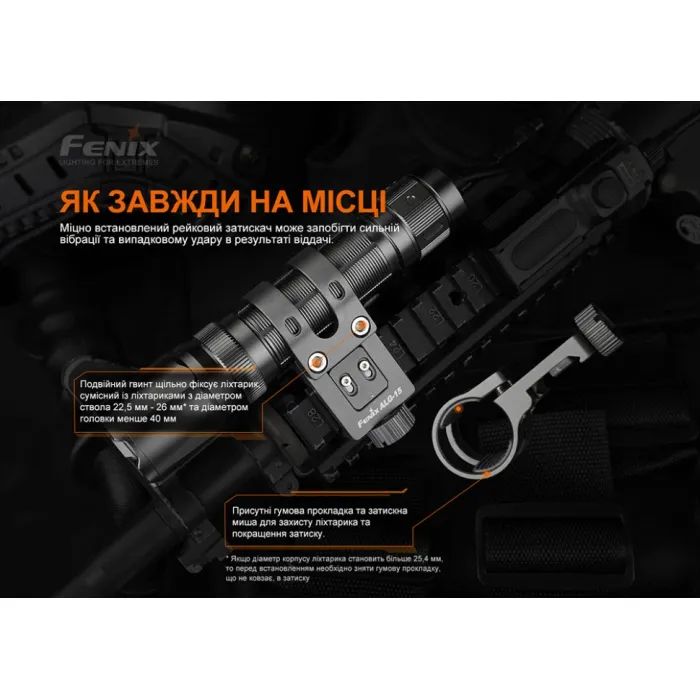 Крепление для фонаря Fenix ALG-15 изображение 8