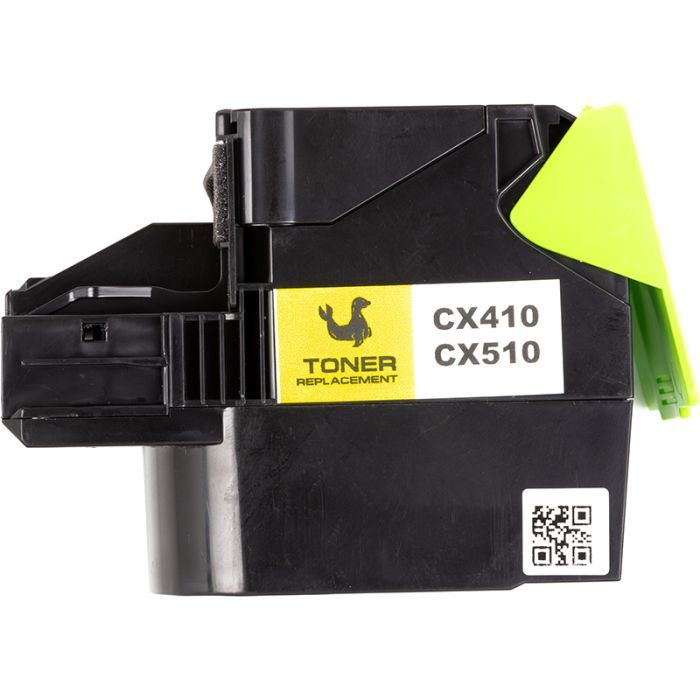 Картридж PowerPlant Lexmark CX410de YL (CX410/CX510) чип (PP-TFL288Y)