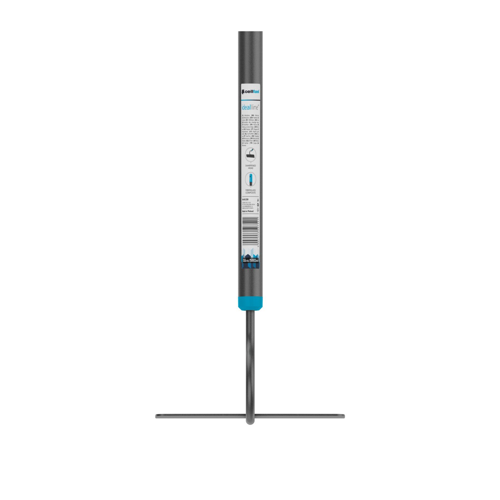 Тяпка Cellfast IDEAL, 158 см, 0,6 кг, ширина 17.5 см (40-230) изображение 4
