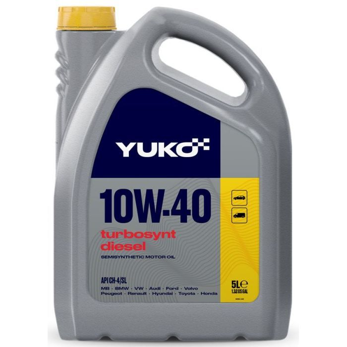 Моторное масло Yuko TURBOSYNT DIESEL 10W-40 1л (4820070242041)