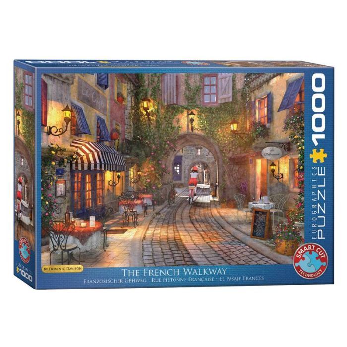 Пазл Eurographics Французская улочка Доминик Дэвисон, 1000 элементов (6000-0961)