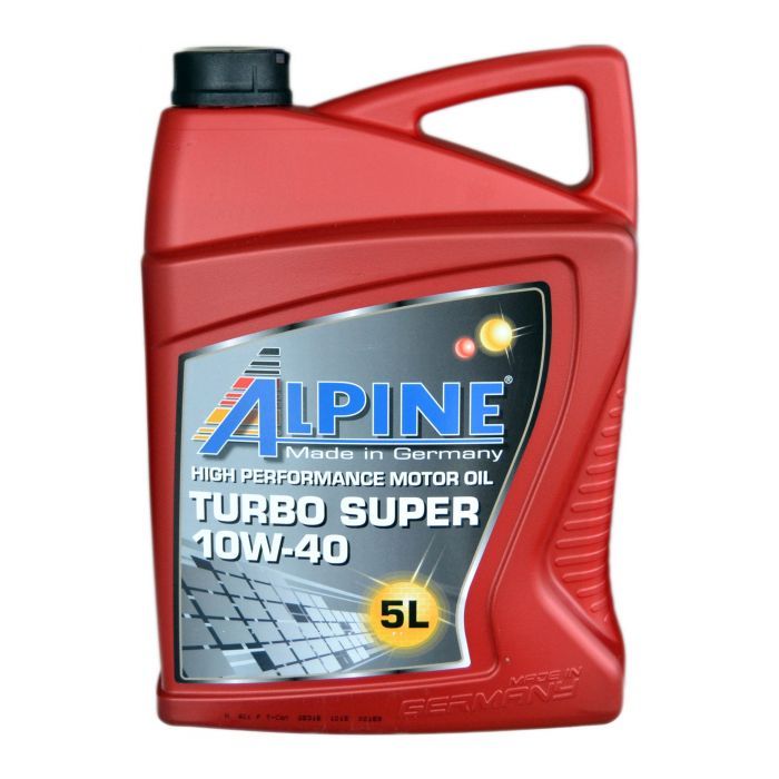 Моторное масло Alpine 10W-40 Turbo Super 5л (0345-5)