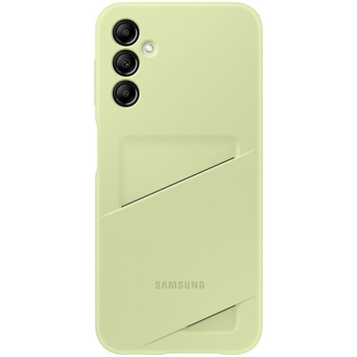 Чохол до мобільного телефона Samsung A14 Card Slot Case Lime (EF-OA146TGEGRU) зображення 3
