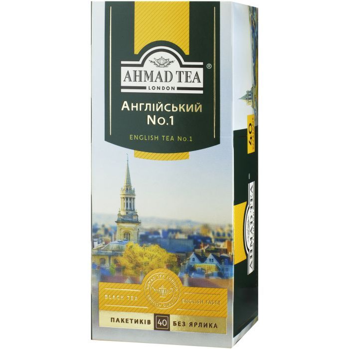 Чай Ahmad Tea Английский №1 40х2 г (54881006316)