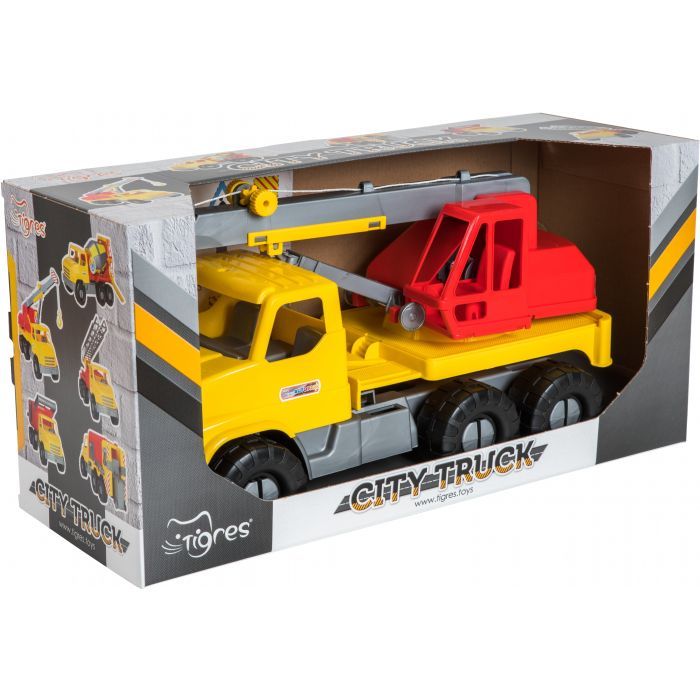 Спецтехника Tigres Авто "City Truck" кран в коробке (39366) изображение 2
