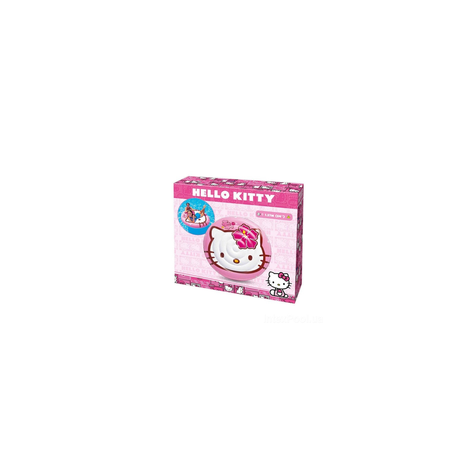 Круг надувной BestWay плот Hello Kitty (Intex 56513) изображение 4
