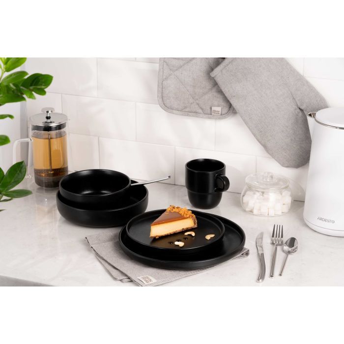 Тарелка Ardesto Trento Dessert 20,5 см White (AR2920TW) изображение 2