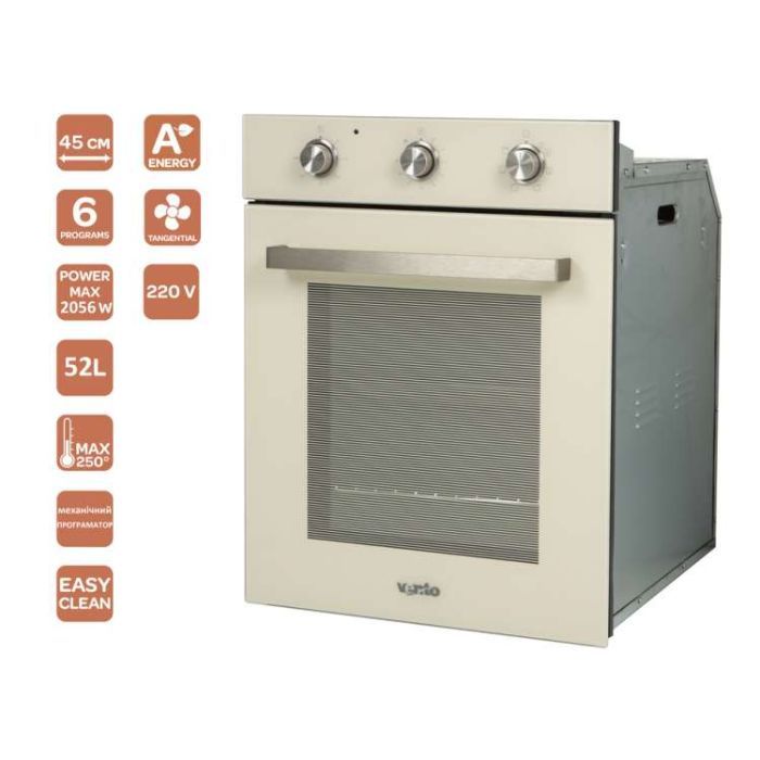 Духовой шкаф Ventolux SOHO 6 MT (WH) изображение 7