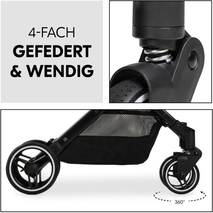 Коляска Hauck Travel N Care Plus Black (16018-3) изображение 11